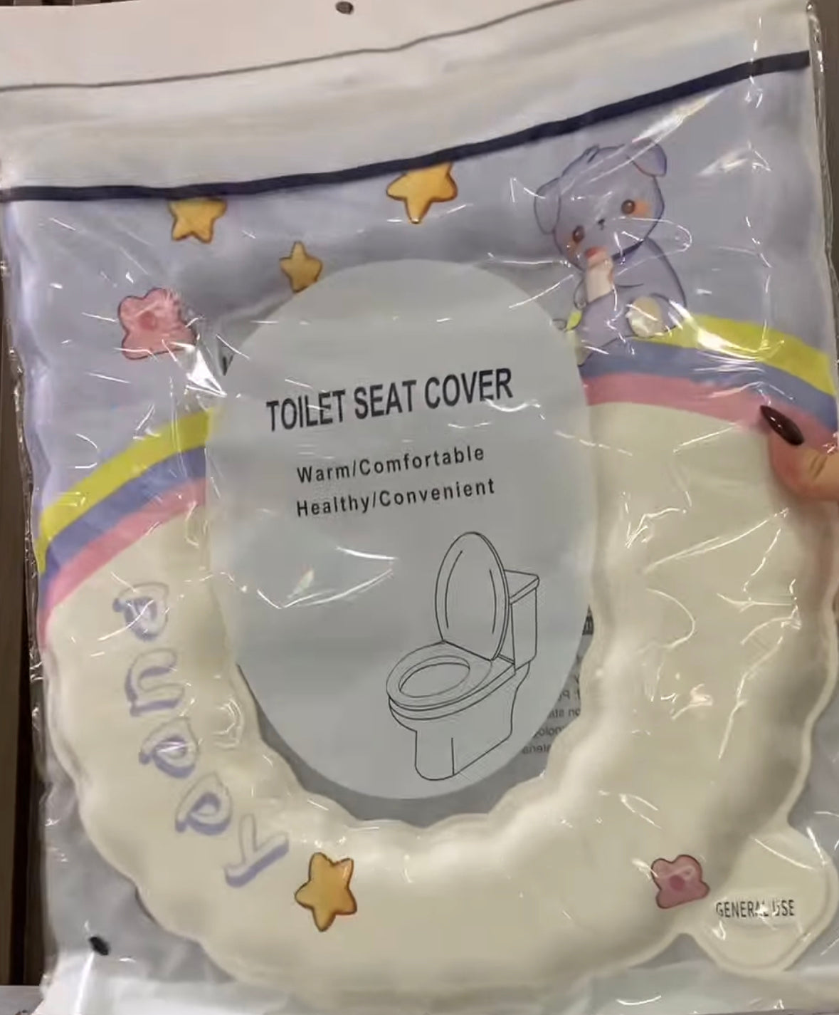 Mbrojtëse foam waterproof për tualetin me figura të ndryshme