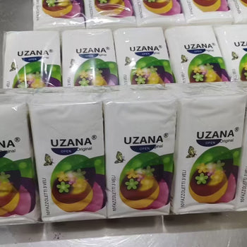 Letra të thata pako r vogël Uzana me rrathë vezake me ngjyra e lule