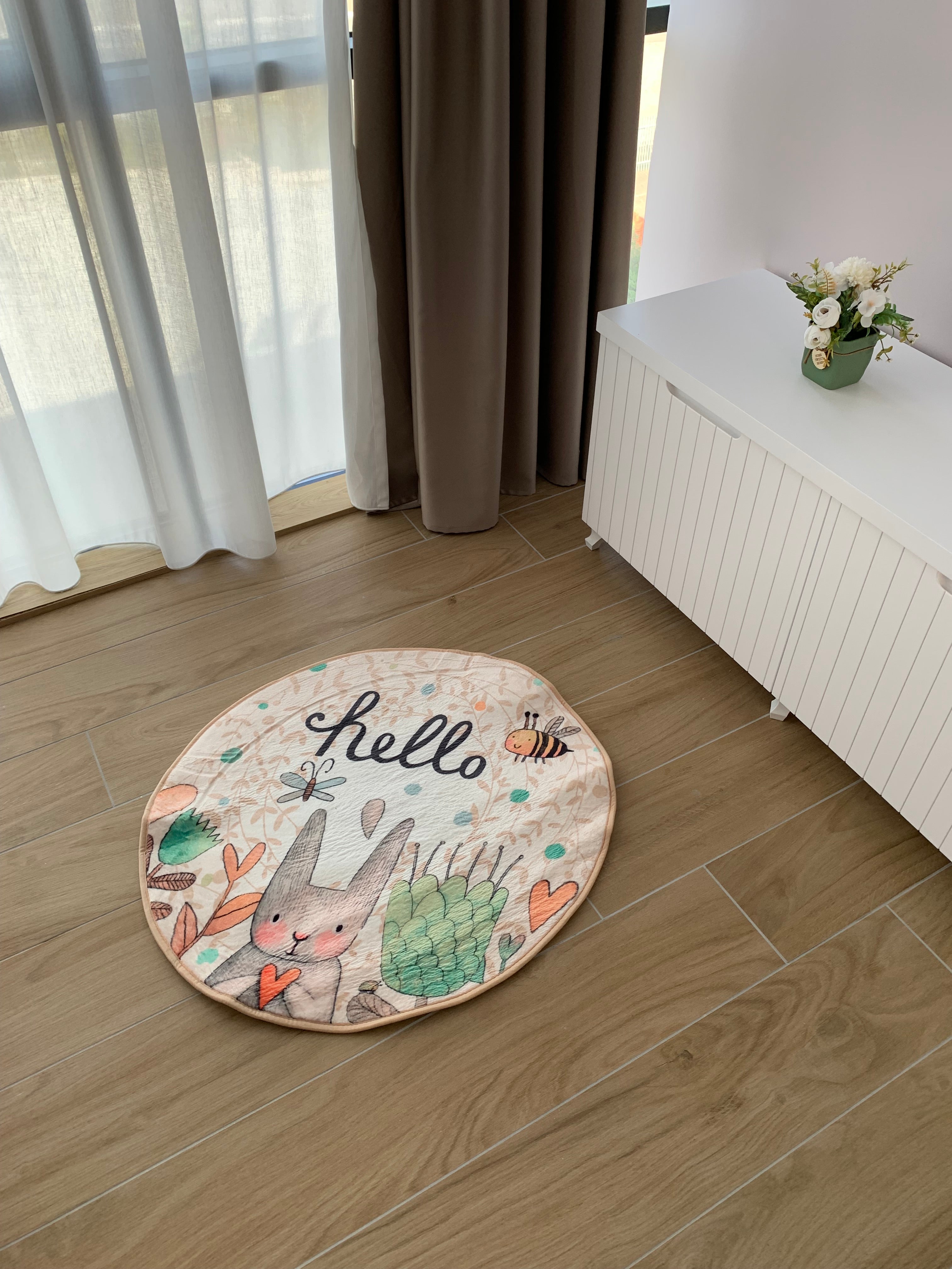 Tapet dekorativ me lepur