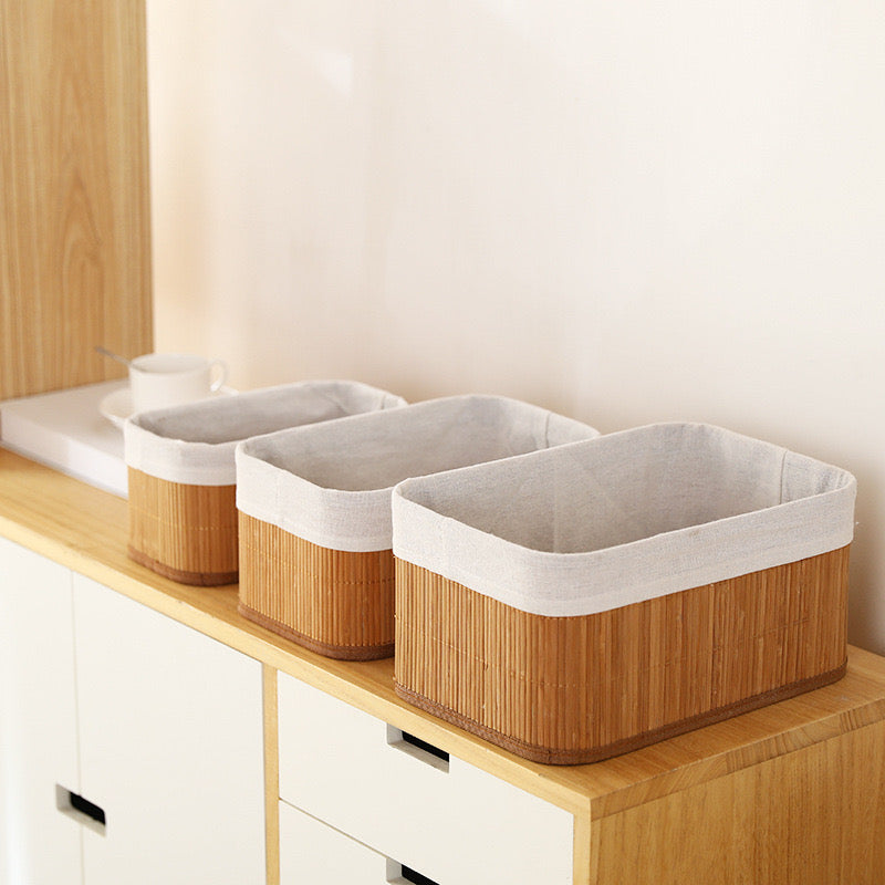 Shporta organizuese multifunksionale, set 3 copë