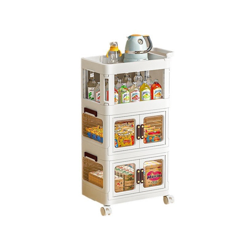 Raft plastik organizues me 2 sirtare + 2 kate