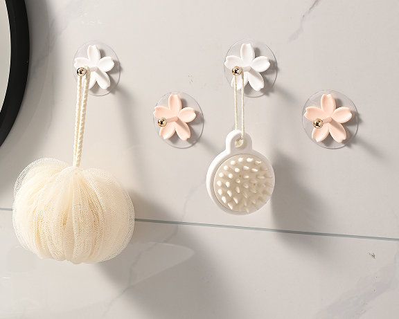 Varëse objektesh me montim në murë, formë luleje, set 2 copë