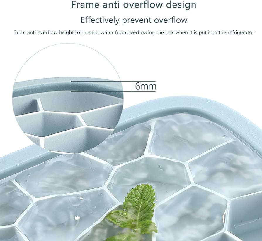 Formë akulli me forma të çrregullta abstrakte