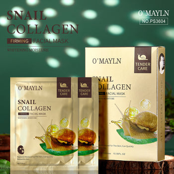 Maskë për fytyrën, e pasuruar me ekstrakt të jargëve të kërmillit dhe kolagjen