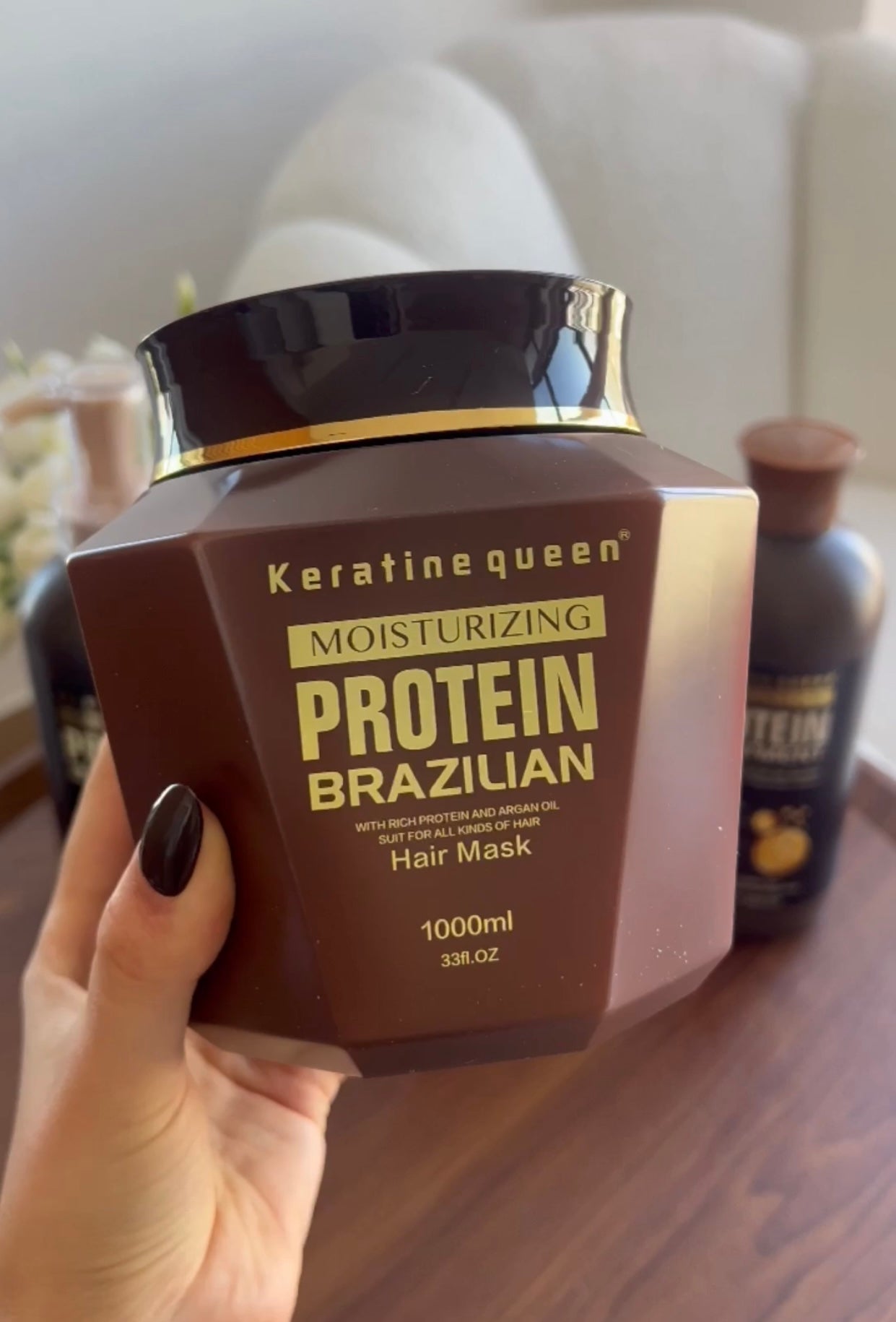 Maskë për flokët me proteinë KQ