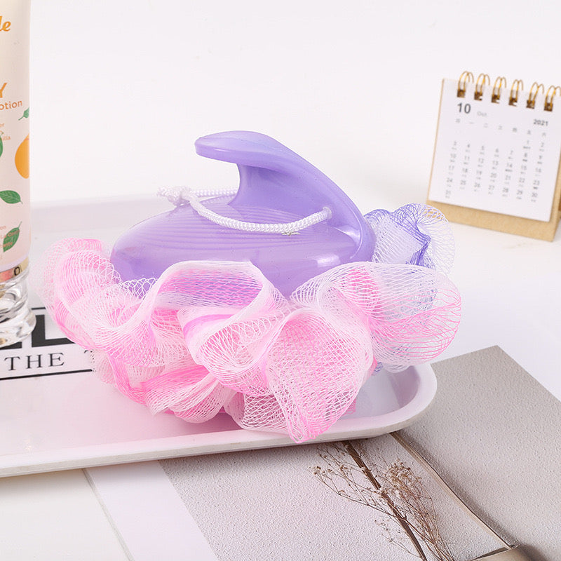 Sfungjer trupi me mbajtëse plastike