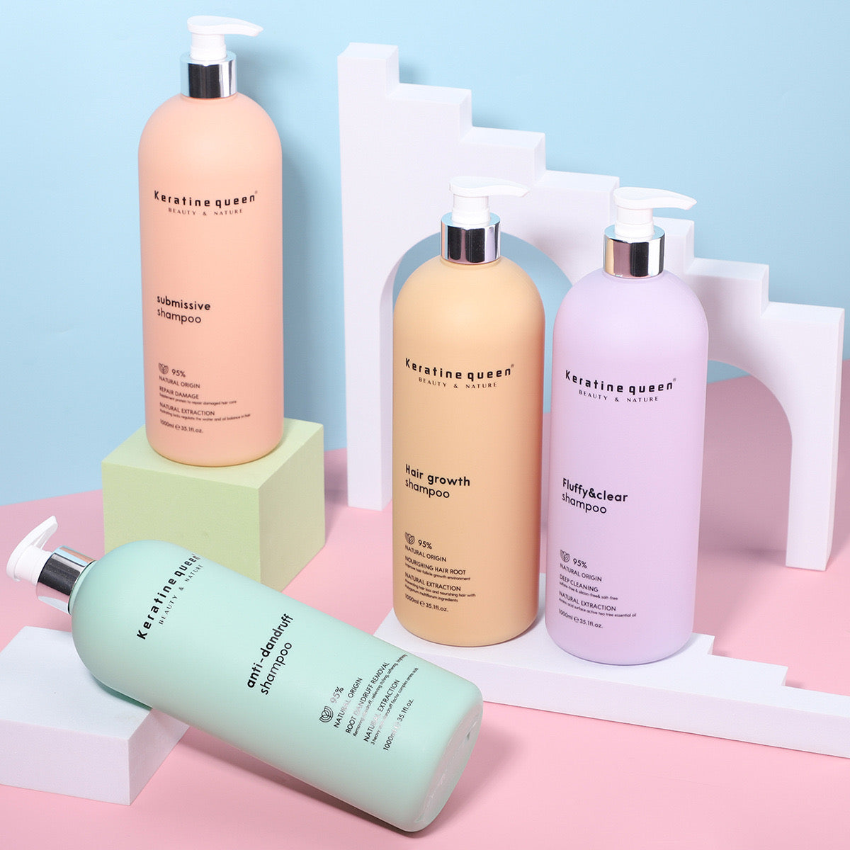 Shampoo fluffy & clear