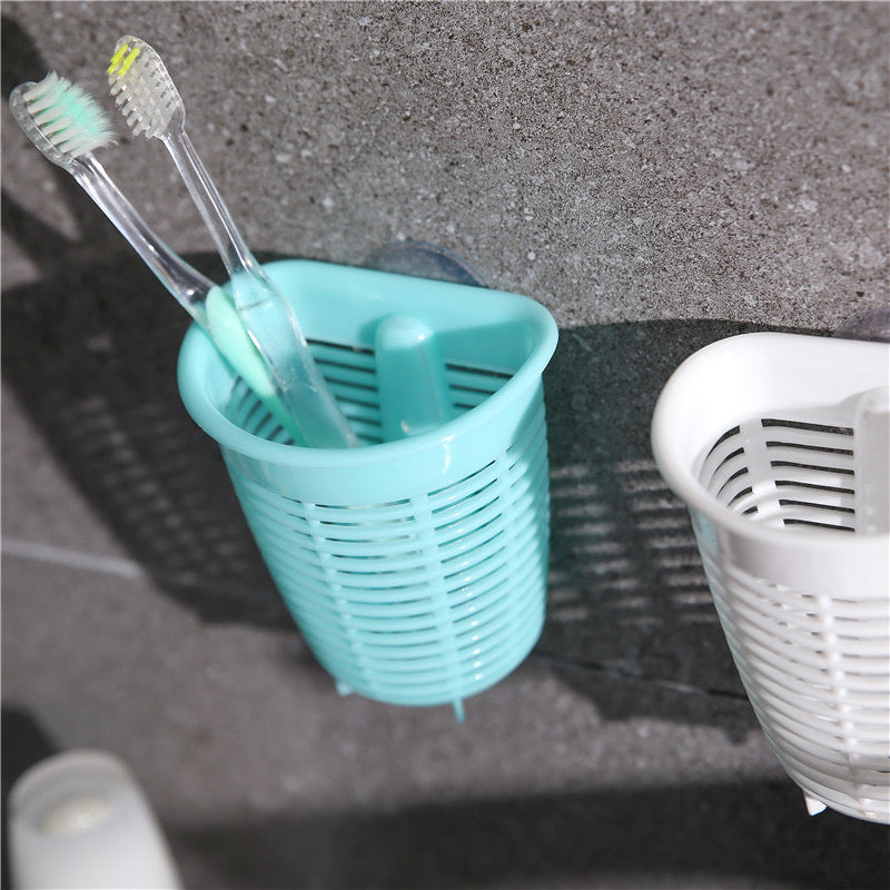 Organizuese plastike me ngjitje me vakum për aksesorët e kuzhinës