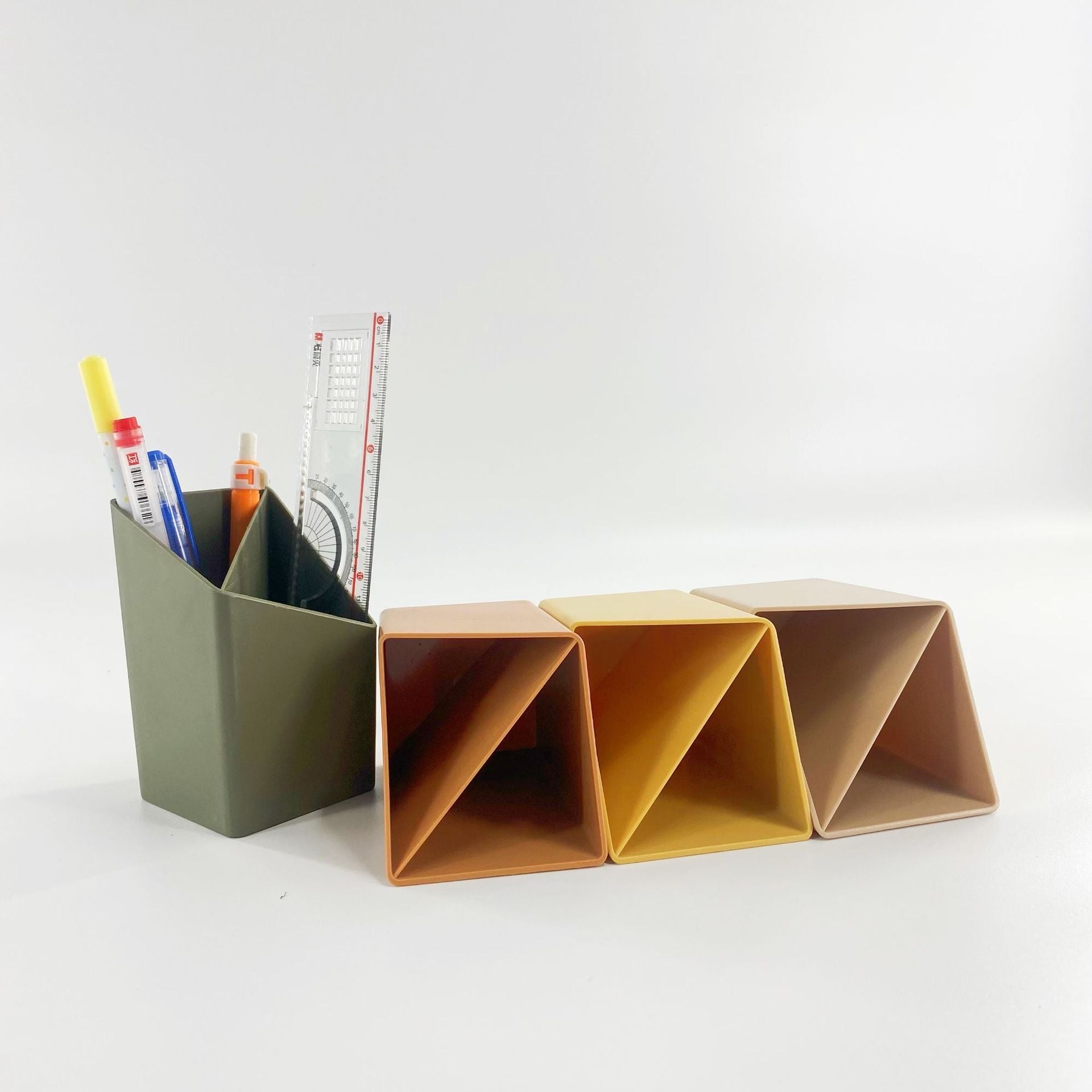 Organizuese plastike multifunksionale me 2 ndarje