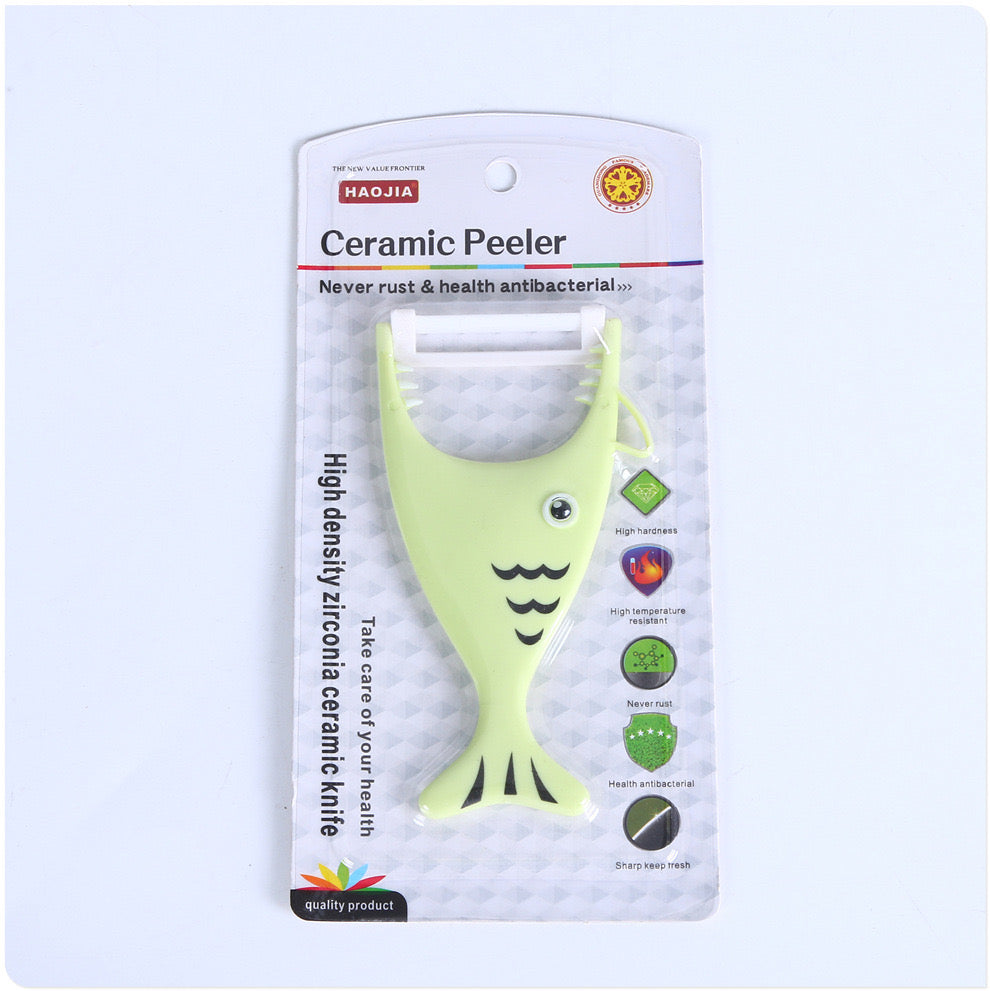 Qëruese inoksi + plastike për fruta-perime