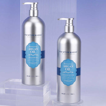 Shampo dhe zbutës me vaj argani Keratine Queen