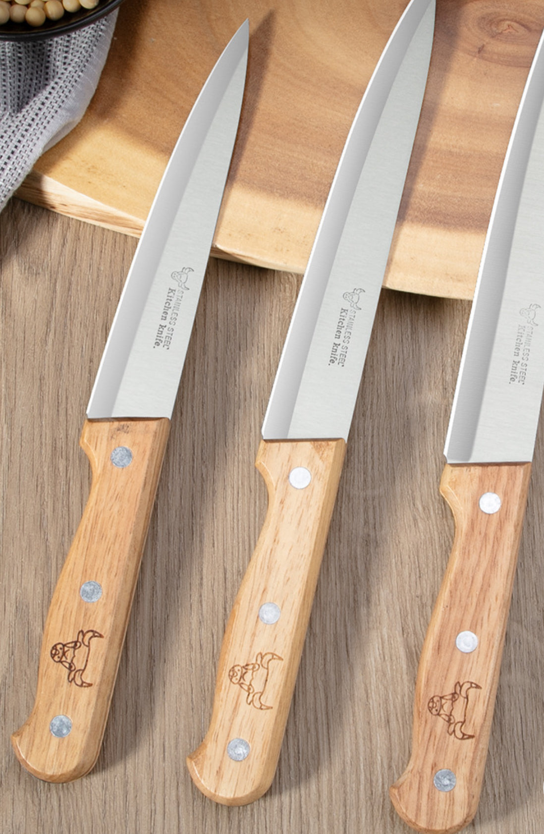 Thikë druri për kuzhinën Buffalo