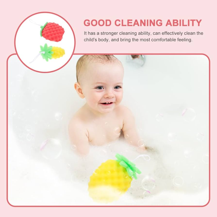 Sfungjer trupi për dush në formë ananasi