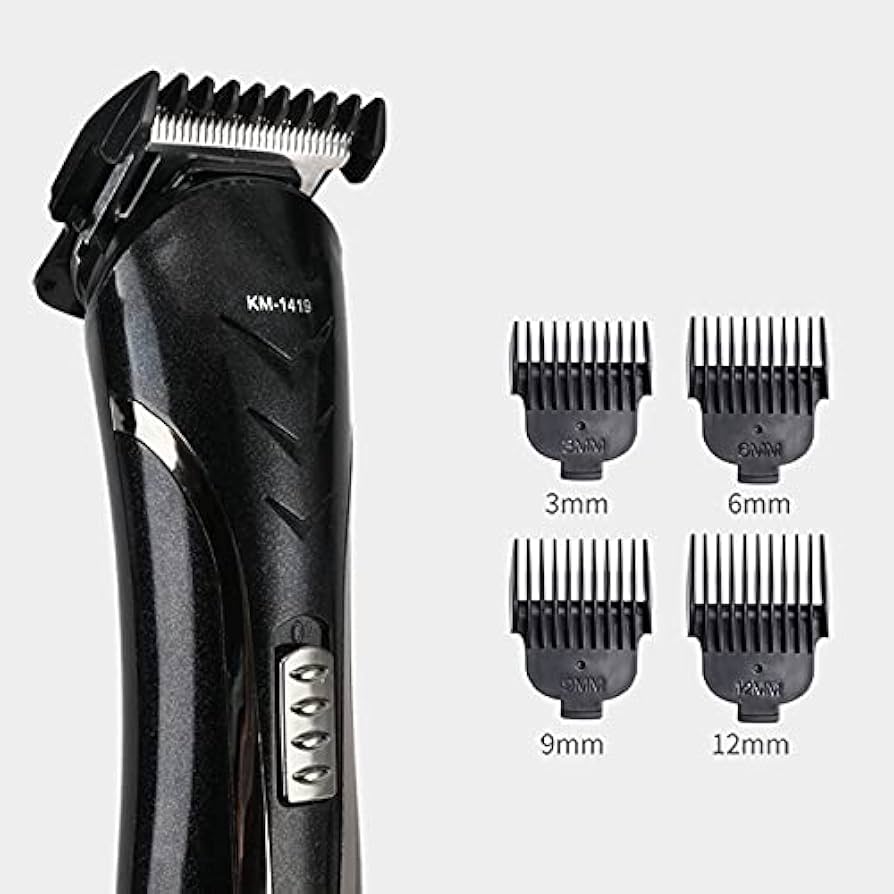 Set me makinë rroje dhe qethjeje për meshkuj, profesionale Kaiwei