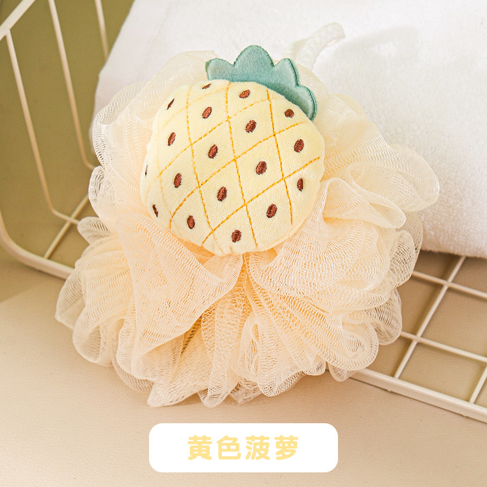 Sfungjer dushi rrjete me fruta, rrjetë, mikse