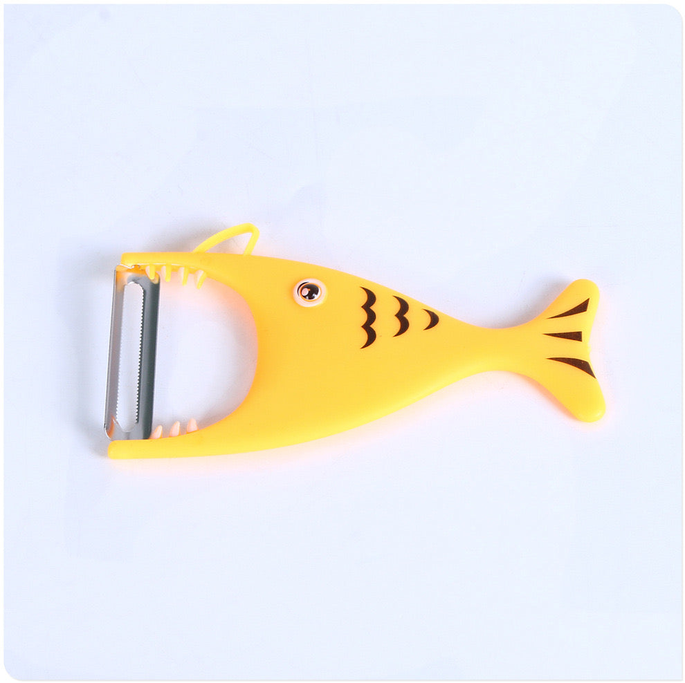 Qëruese inoksi + plastike për fruta-perime