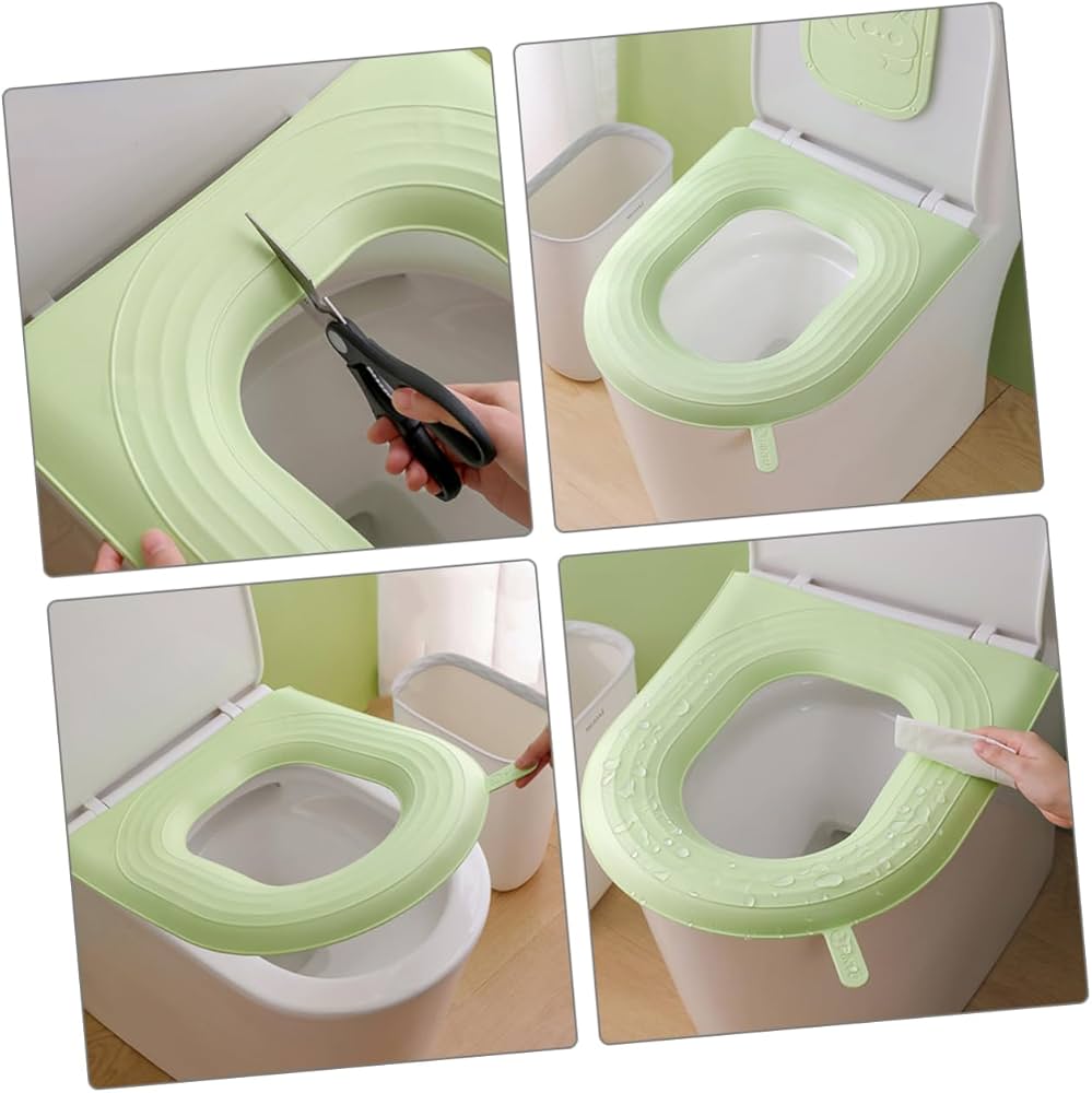 Mbrojtëse foam waterproof për  tualetin me ngjitëse