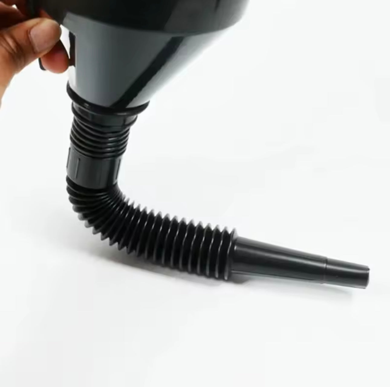 Hinkë manuale plastike, në ngjyrë të zezë