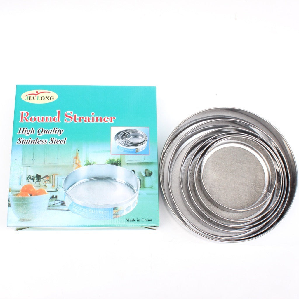 Set kulluese rrumbullake inoksi, cilësi e lartë për përdorim në kuzhinë