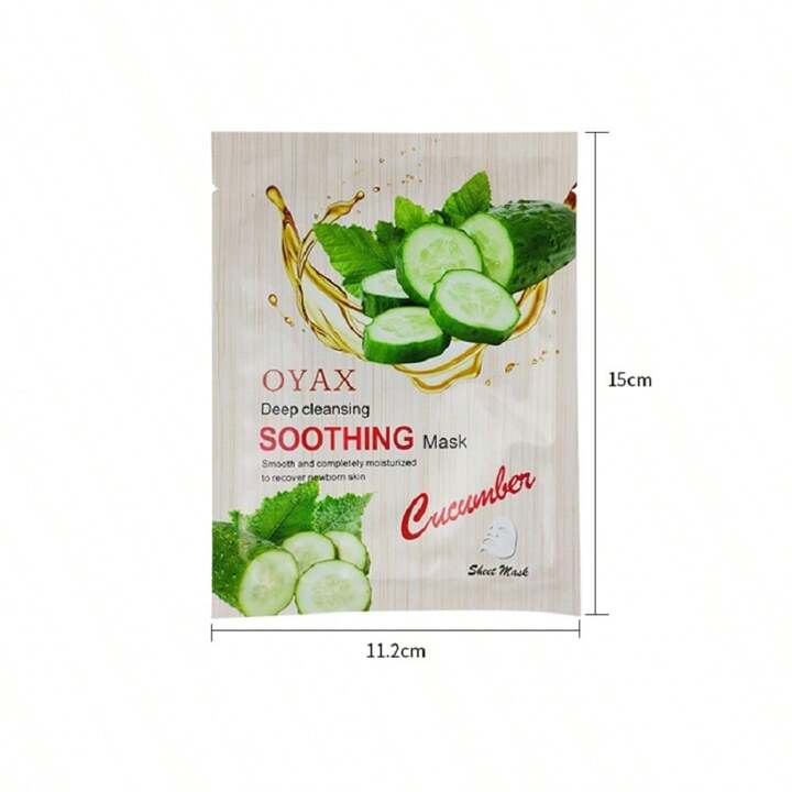 Maskë për fytyrën me kastravec