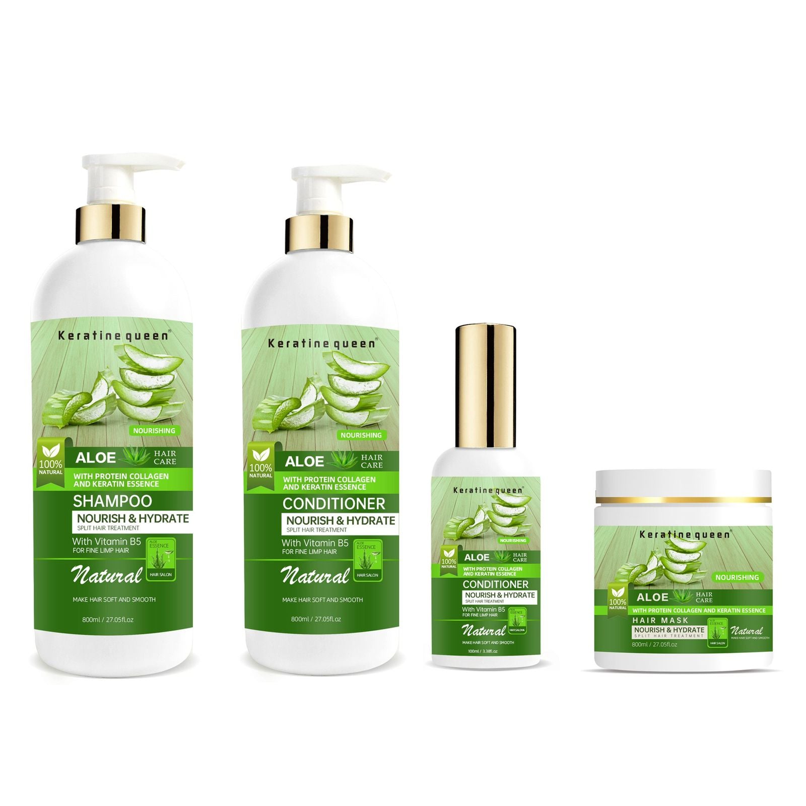 Serum për flokët me aloe vera