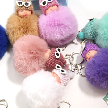 Varëse çelësash pellushi, në formë bebi, mix