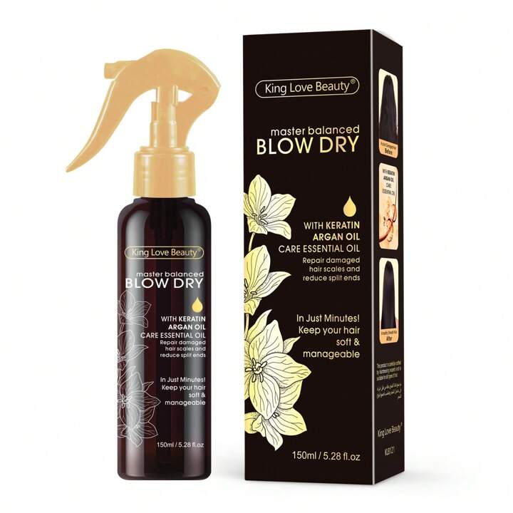 Vaj King Love Beauty Dry me vaj argani dhe keratin