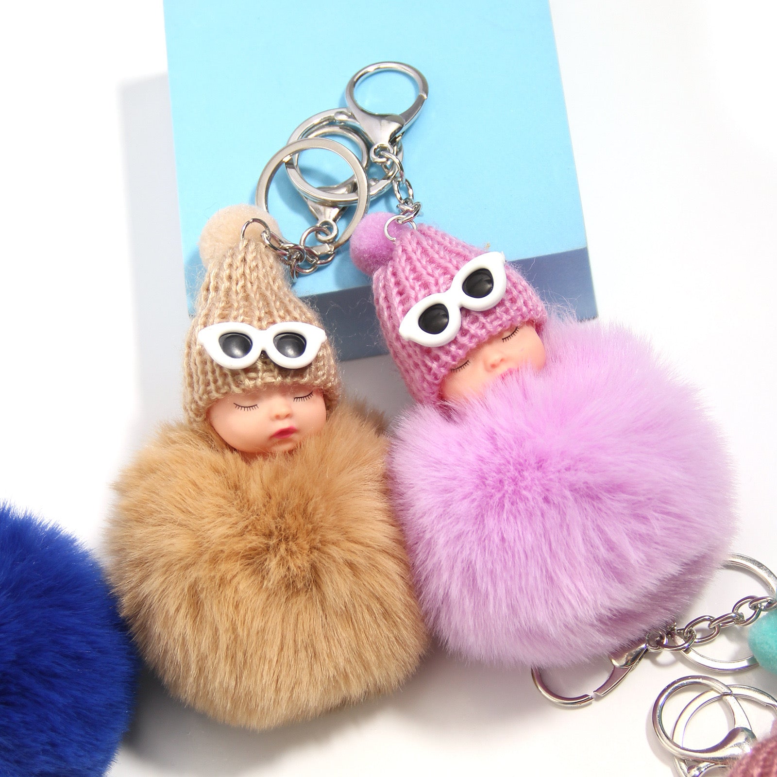 Varëse çelësash pellushi, në formë bebi, mix