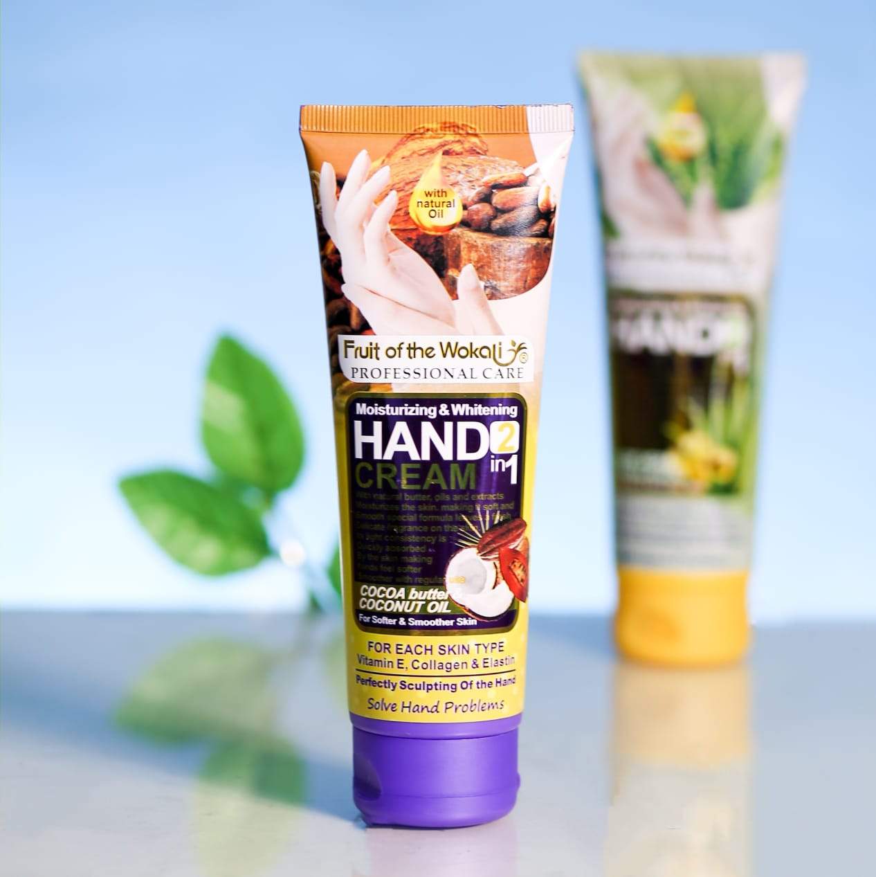 Krem duarsh Wokali me gjalp kakao & arre kokosi