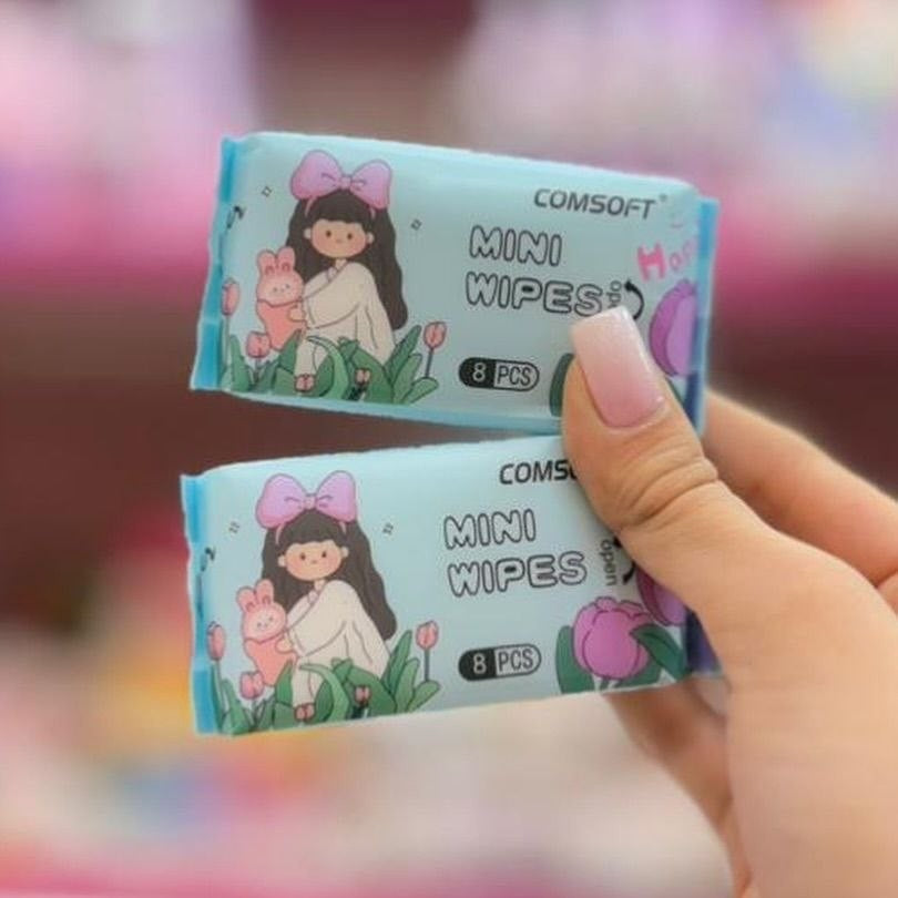 Mini letra të lagura Happy