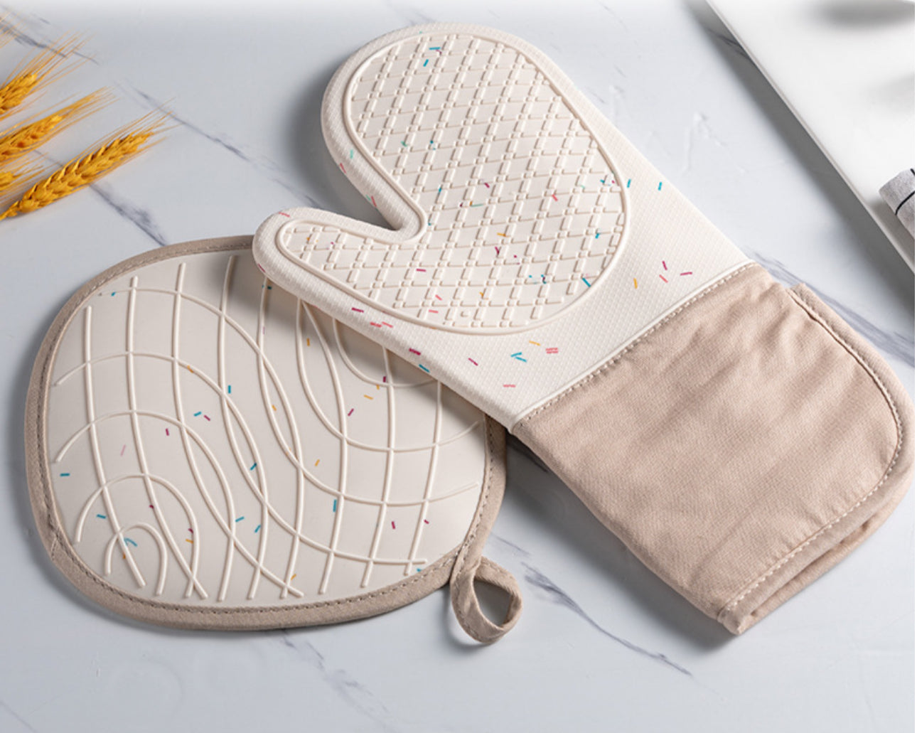 Dorezë për kuzhinë me veshje silikoni