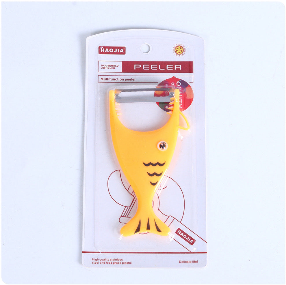 Qëruese inoksi + plastike për fruta-perime