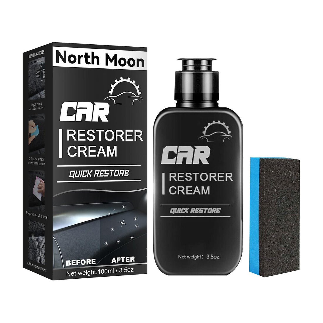 Krem pastrues për makinën North Moon Restorer Cream