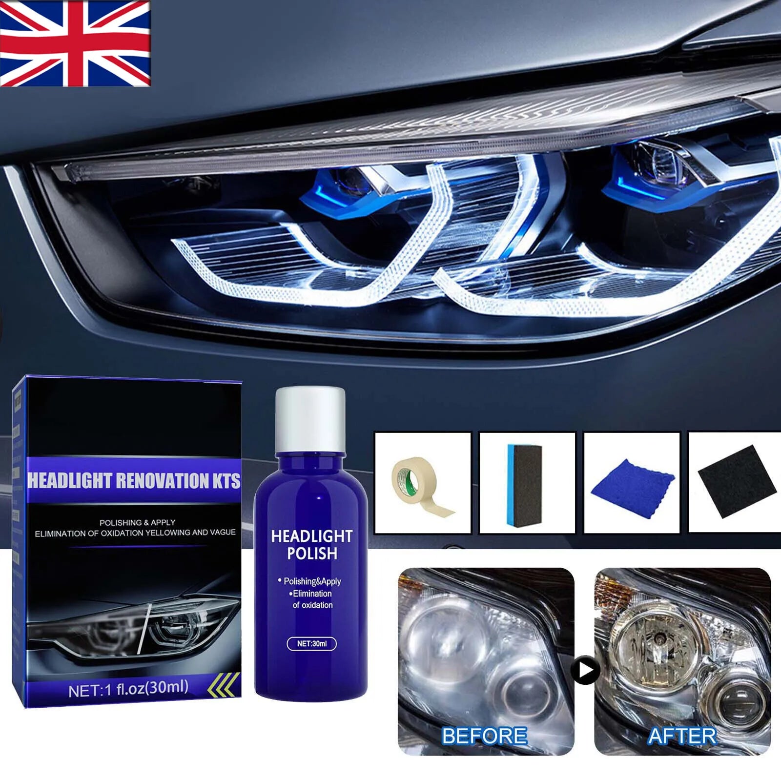 Solucion pastrues për fenerët e makinës