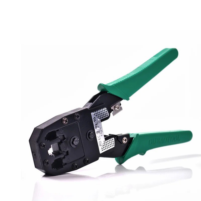 Pinca për prerje kabujsh dhe ngjitje konektorësh, rrjeti 4-6 dhe 8 pin per ip