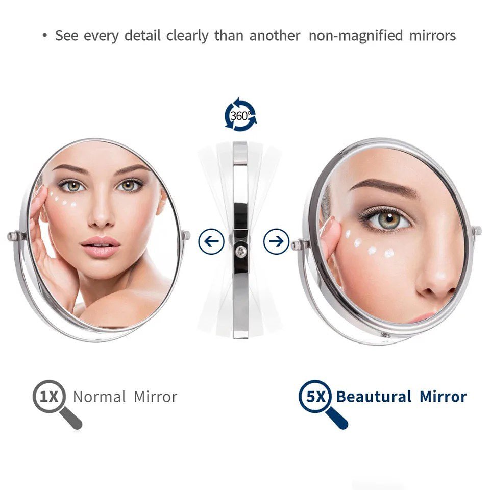 Pasqyra tavoline për make-up