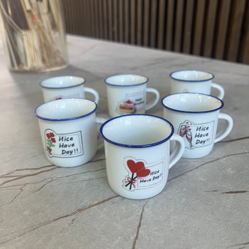 Filxhan i vogël “Nice Have Day” me dizajn zemrash