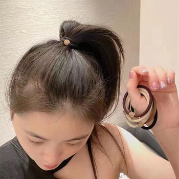 Set me 2 lidhëse flokësh me gur