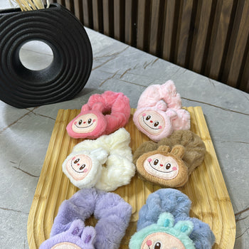 Scrunchie skin care me labubu