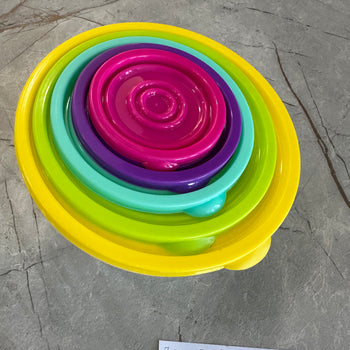 Set tasa plastike x5