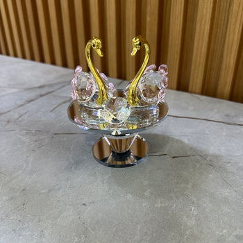 Dekor mjellmash kristali gold