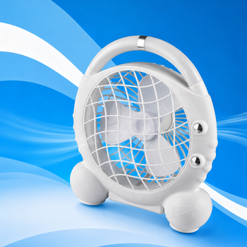 Ventilator portativ me dritë LED
