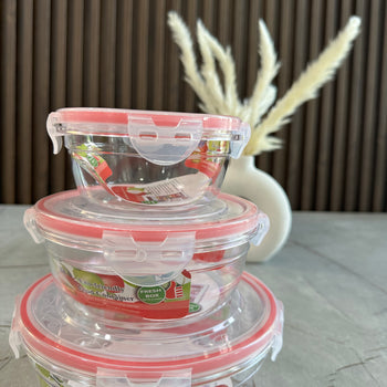 Set tasa plastike x3