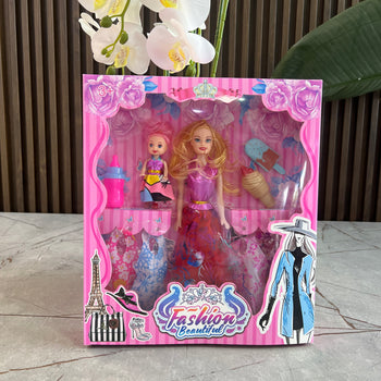 Fashion Beautiful , vajza me nenen (garderobe & embelsira)