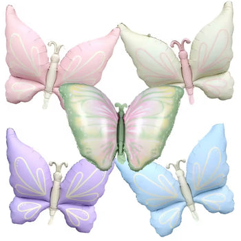 Tullumbace dekorative në formë fluture 94×73.5 cm