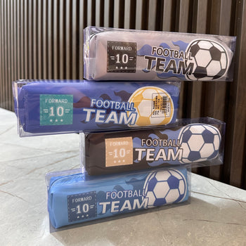 Kuletë për shkollë me top futbolli