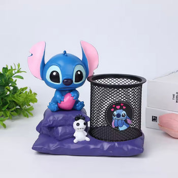 Mbajtëse stilolapsash me Stitch
