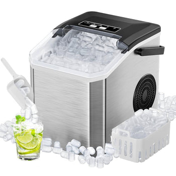 Makineri për bërje akulli 120 W me kapacitet 1.5 L Hoffmans