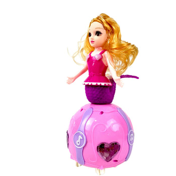 Sirena mbi topin rrotullues Fairy Tale