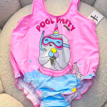 Rrobabanjo trup për fëmijë me fokë "Pool Party"